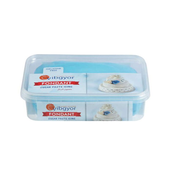 Vibgyor Blue Fondant sugar paste icing 1.1 KG