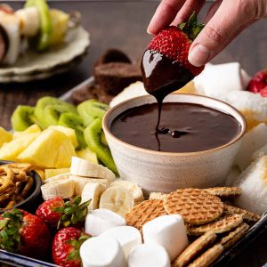 chocolate fondue recipe 1