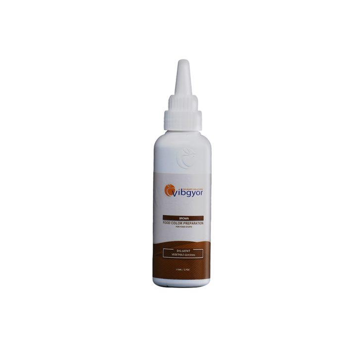 Oil Based Brown Gel Food Color 110ml